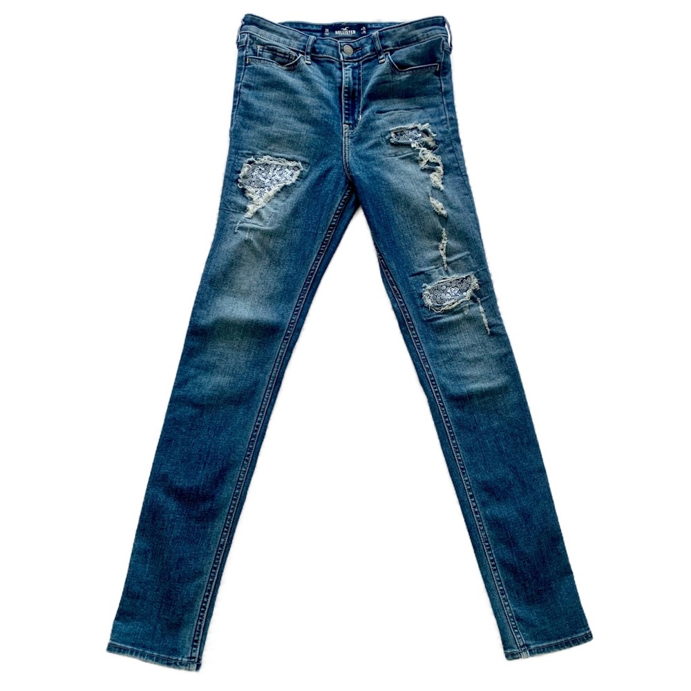 Hollister Women's High-Rise Skinny Stretch Jeans Size 3R.